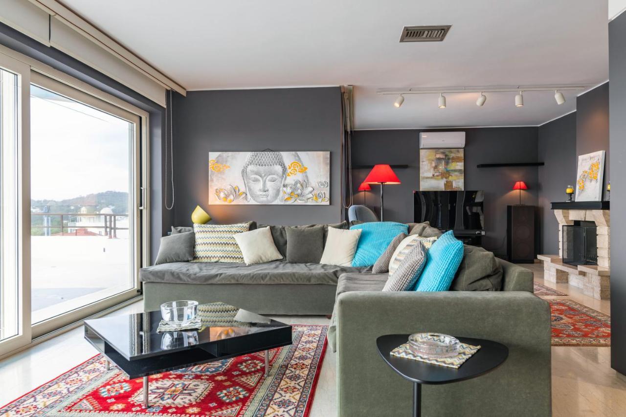 Sunlight House - Palatial Fully Equipped Apartment Near The Sea Athen Exterior foto
